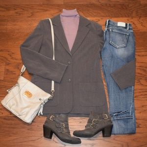 Eddie Bauer Modern Fit Blazer Gray - Size 10